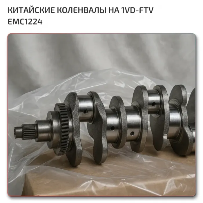 Коленвал Toyota 1VD-FTV EMC1224