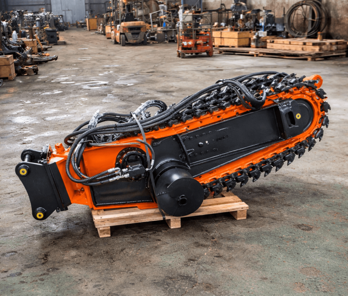 Industrial Trencher for Cat 906M-920
