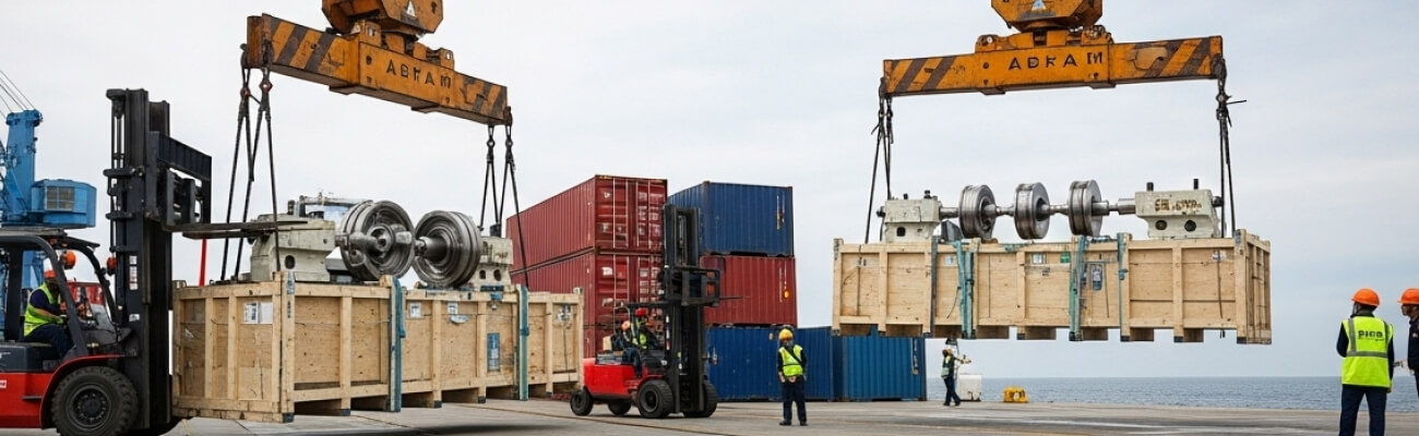 Инженерная проверка мобильного расточного станка в Китае перед отгрузкой в Новосибирск